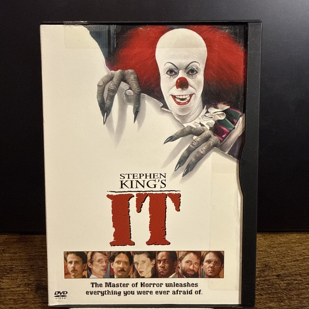 Stephen King's IT (1990, 2010) DVD Classic Horror Miniseries